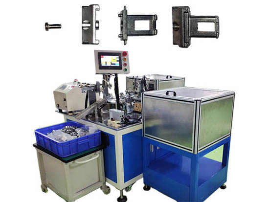 高效精密 門鎖五金配件鎖頭鎖芯自動(dòng)化組裝解決方案